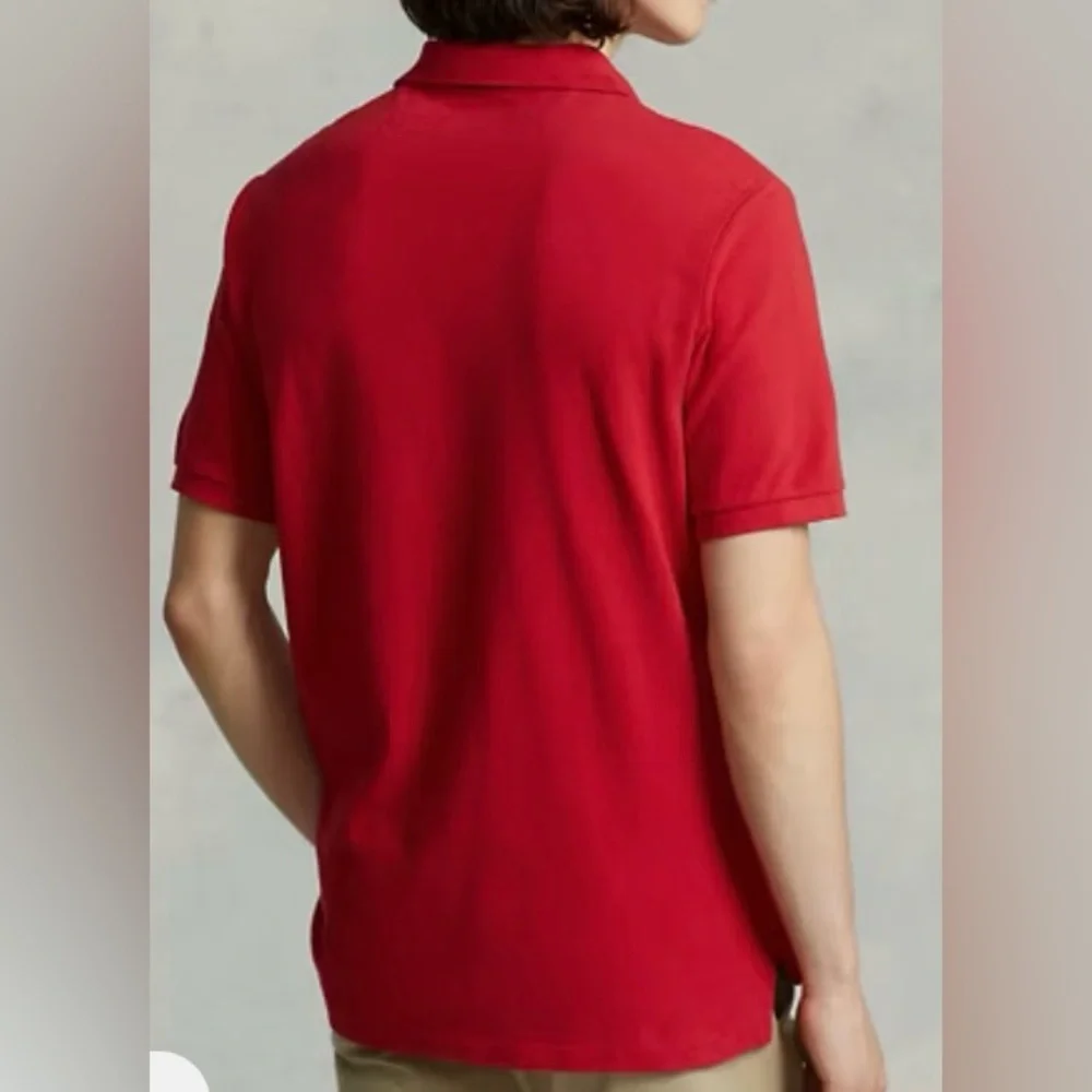 Polo‎ Ralph Lauren Men’s Sz XL Red Iconic Mesh Polo Shirt